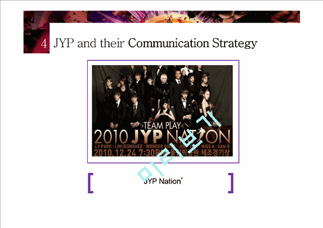 YG Entertainment Brand and the Situation analysis   (9 )